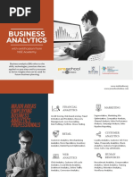 Business Analytics: With Certification From NSE Academy