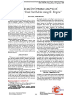 Synthesis and Performance Analysis of Acetylene For Dual Fuel Mode Using S.I Engine