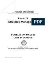 Strategic Management: Ntermediate Ourse