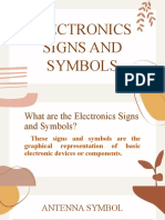 Electronics Signs and Symbols