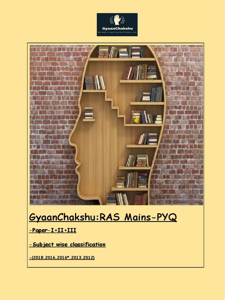 RAS Mains PYQ Subject-Wise Analysis | PDF | Foreign Direct Investment ...