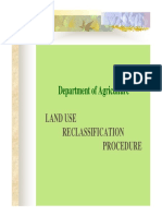 DA Land Use Reclassification Procedures