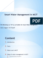Smart Water Management in MCIT
