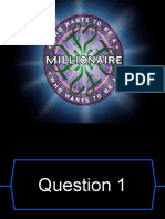 Who Wants To Be A Millionaire? X's Edition