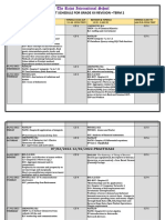 Rajas International School Grade XII Revision and Cycle Test Schedule