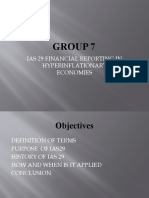 Group 7: Ias 29 Financial Reporting in Hyperinflationary Economies