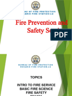 Fire Prevention and Safety Seminar: Bureau of Fire Protection Rosario Fire Station-Lu