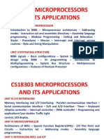 Microprocessor Fundamentals: 8086, 8051, IoT Applications