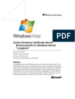 Certificate Services Enhancements in Longhorn Server