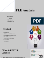 PESTLE Analysis: Presented By-Komal BBA VTH Sem 190102011132