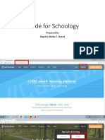 Generic Schoology Guide For Students