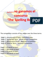 Cómo ganamos el concurso de deletreo 'The Spelling Bee