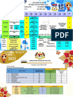 Jadual Waktu PDPR Sesi Ogos-Sept 2021 (Prasekolah)