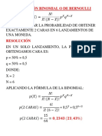 Problemas Resueltos - Dist. Binomial