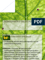 Demografía y Salud Pública