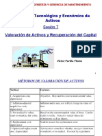 7 Valoración de Activos y Recuperación Del Capital