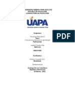 Universidad Abierta para Adultos Escuela de Psicología Licenciatura en Psicología