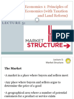 Econ 1 Lecture 5 Market Structure