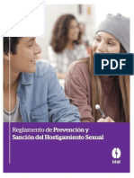 Reglamento de Prevención y Sanción Del Hostigamiento Sexual IDAT SAC