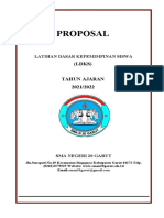 Proposal - Kegiatan - LDKS 2021 2022-2