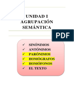 Unidad I - Parónimos HG HF