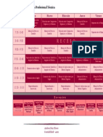 Horario de Clases - Contabilidad 2101