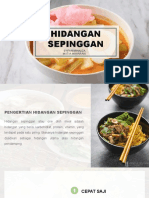 Hidangan Sepinggan - Syifa Mutia