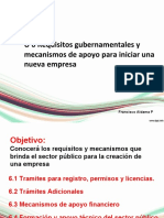 U 6 Requisitos y Apoyo A Pymes