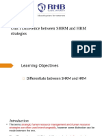 5 Difference Between SHRM and HRM Strategies