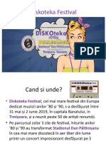 Proiect Marketing - Festivalul Diskoteca