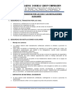 Seguridad Al Transitar Por Las Vias y Las Instalaciones Auxiliares