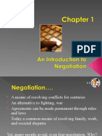 Module 1 Negotiation