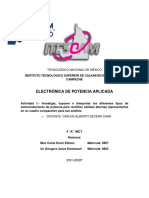 Electrónica de Potencia Aplicada: Tecnológico Nacional de México