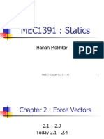 Statics - Chapter 2 PRT 1