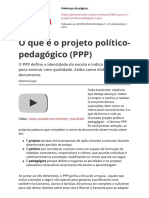 Projeto Politico Pedagogico (PPP)