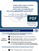 Merging Anomalous Data Usage in Wireless Mobile Telecommunication: Business Analytics With A Strategy-Focused Data-Driven Approach For Sustainability