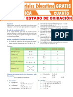 Valencia y Estado de Oxidación para Cuarto Grado de Secundaria