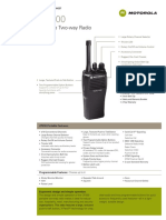 Portable Two-Way Radio: All CP200 Models Include
