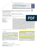 A Novel Approach For Estimation of Aboveground Biomass of A Carbon-Rich Mangrove Site in India