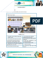 Learning Activity 1 Evidence: Safety Rules