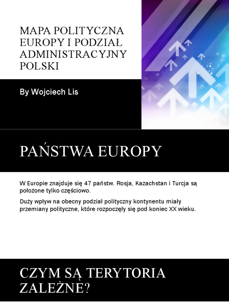Mapa Polityczna Europy I Podział Administracyjny Polski Mapa Polityczna Europy I Podział Administracyjny Polski | PDF