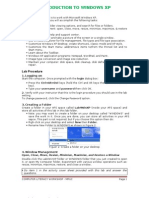 CLW Lab Session Into - Winxp
