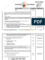 Epreuve Bac 2021 Théorique D'informatique Proposition de Corrigé Esg-Série C D e Cameroun