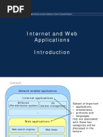 Internet and Web Applications