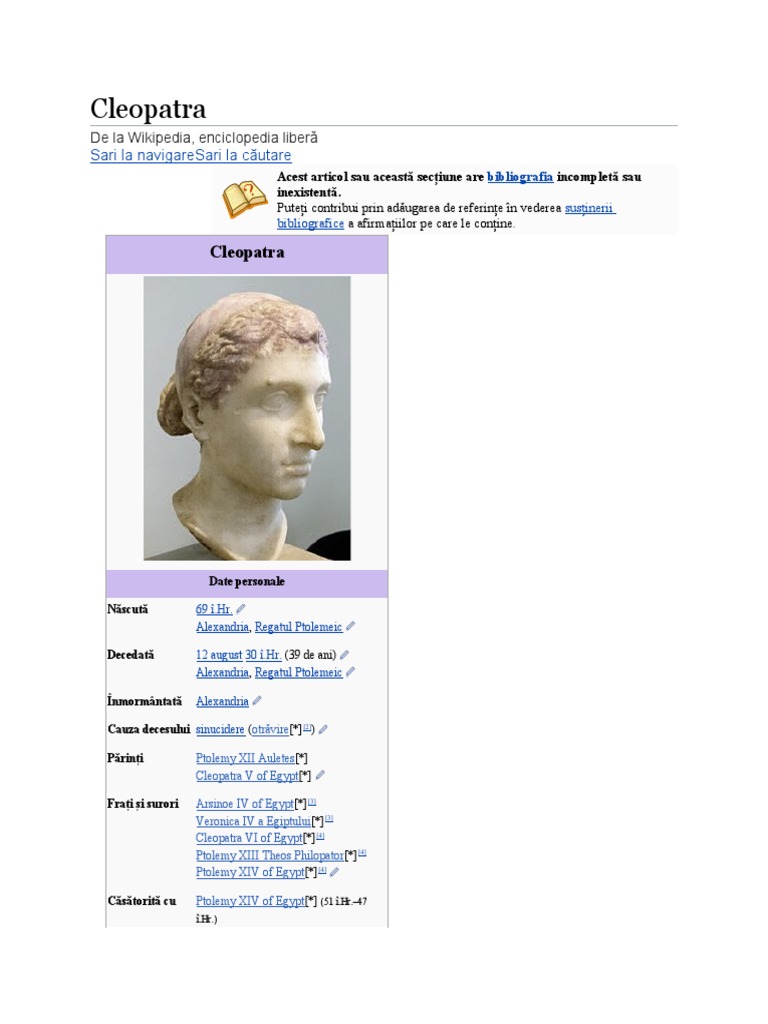 Cleopatra Pdf