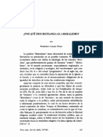 Por Qué Descristianiza El Liberalismo (Sobre Spinoza) - Francisco Canals Vidal