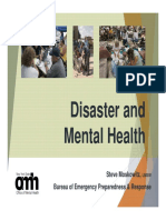 Lesson-1 Disaster and Mental Health