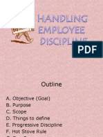 Handling Employee Discipline
