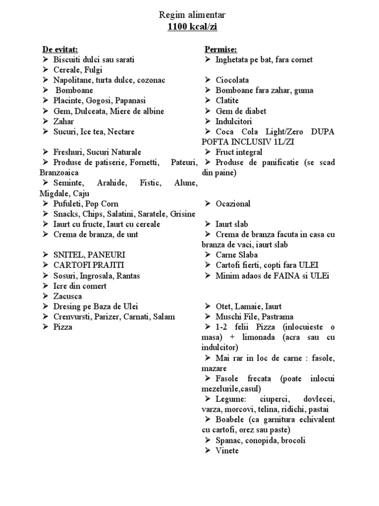 Regim Alimentar | PDF