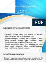 Sesi5 - Hubungan Antar Organisasi